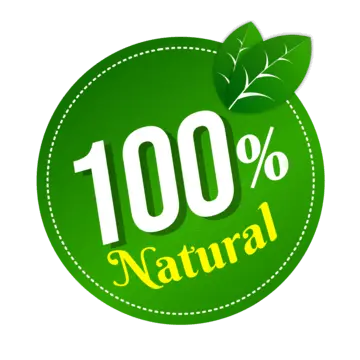 100 percent natural ingredients