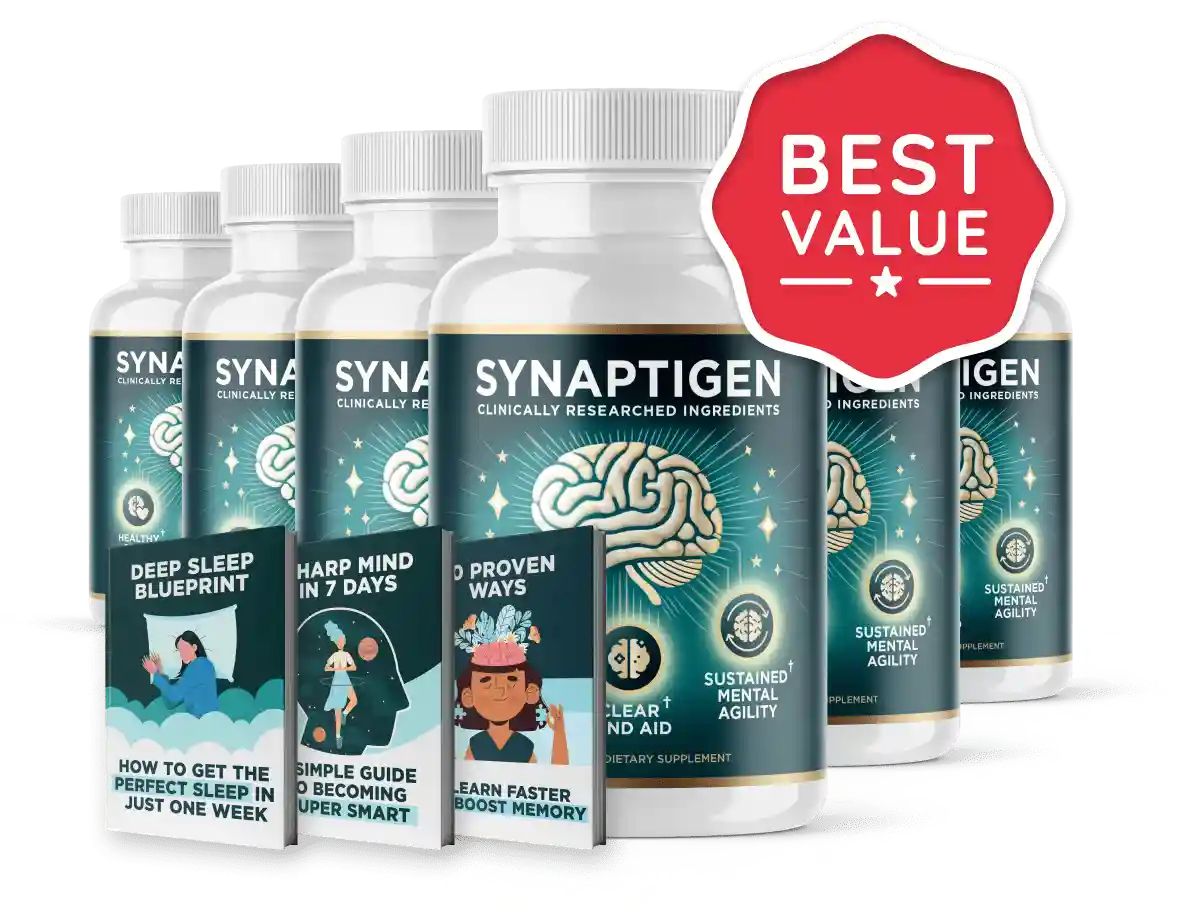 Synaptigen supplement 3 bottles