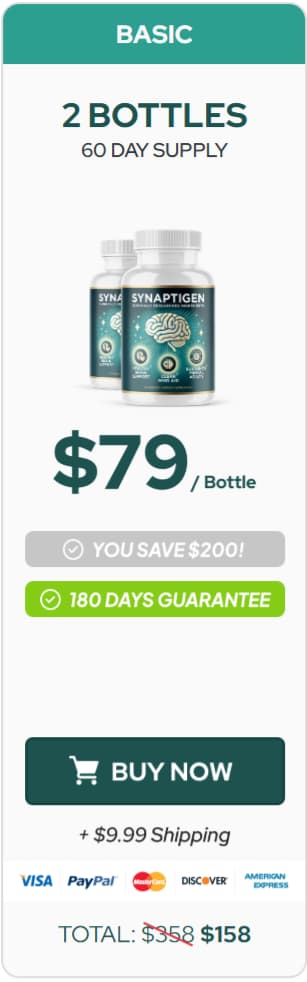 Synaptigen price 2 bottles